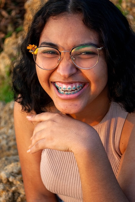 smiling young girl